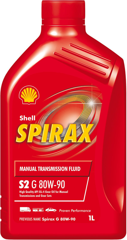Shell Spirax S2 G 80W-90 API GL-4 Gear Oil(1 L, Pack of 1)