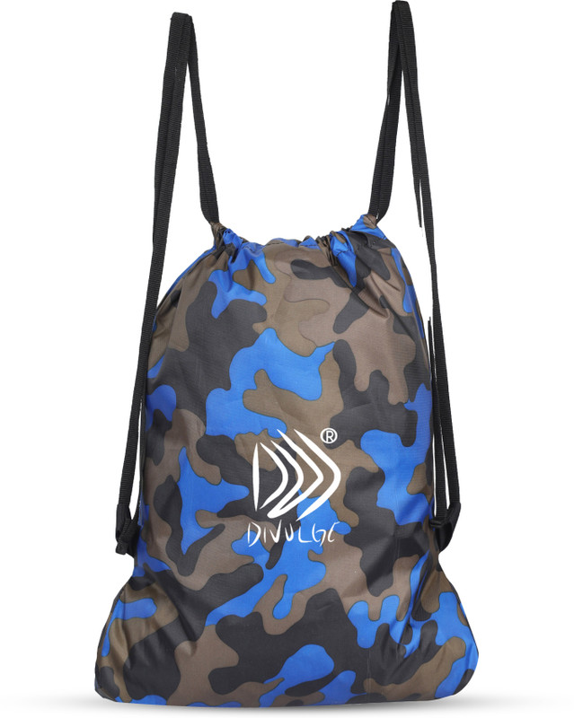 divulge 18 Liters Sports bag, Gym sack, Drawstring, yoga,Daypack(Brown, Drawstring Bag)