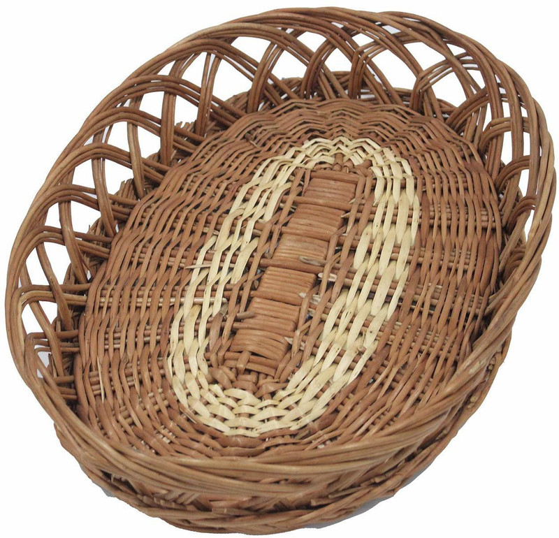 A R ENTERPRISES Wooden Basket 114 Wooden Fruit & Vegetable Basket(Brown)