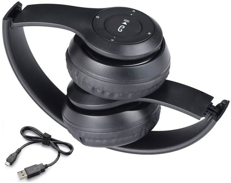 RENTOOR BEST SALE PORTABLE LIGHTWEIGHT THUNDER SOUND GAMING SPORTRS HEADPHONE Bluetooth(Black, On the Ear)