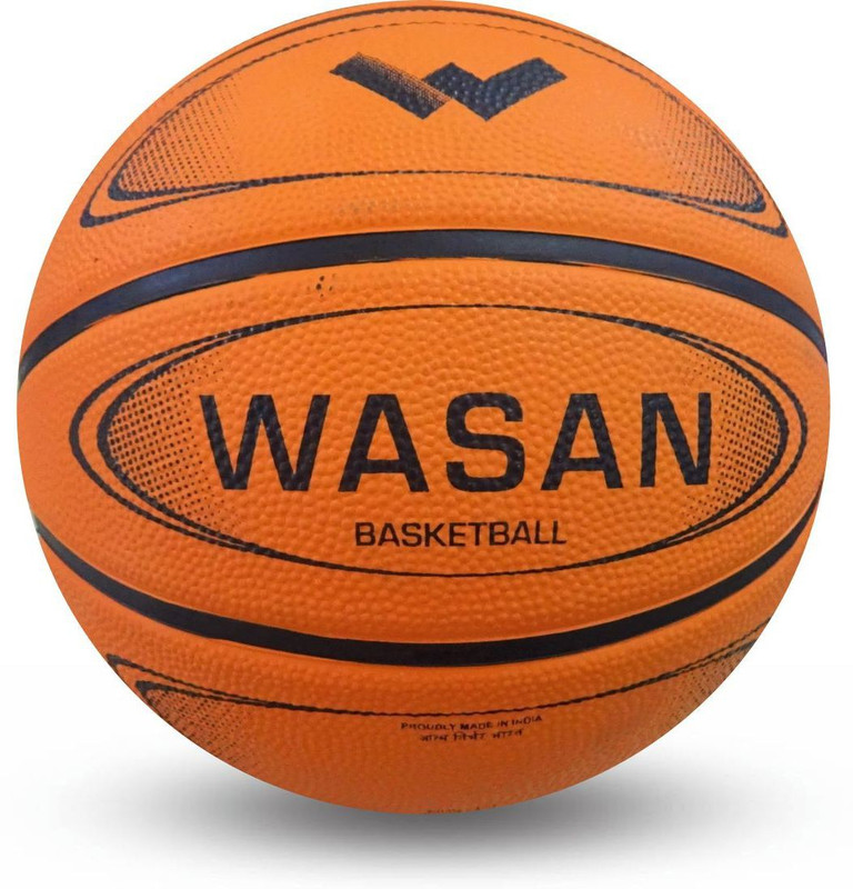 Wasan Rubber Basketball Size 5 (12 Years and Above) Basketball - Size: 5(Kids, Pack of 1)
