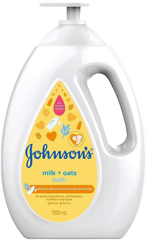 JOHNSON'S Baby Bath Milk and Oats(1000 ml)