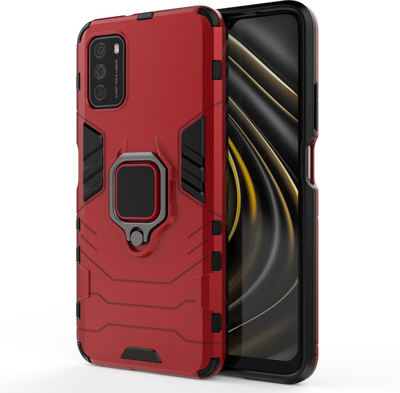 Vikeko Back Cover for POCO M3, Redmi 9 Power(Red, Shock Proof) Vikeko Back Cover for POCO M3, Redmi 9 Power(Red, Shock Proof)