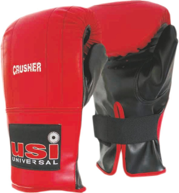 usi CRUSHER PUNCHING GLOVES ,L/XL Boxing Gloves(Red)