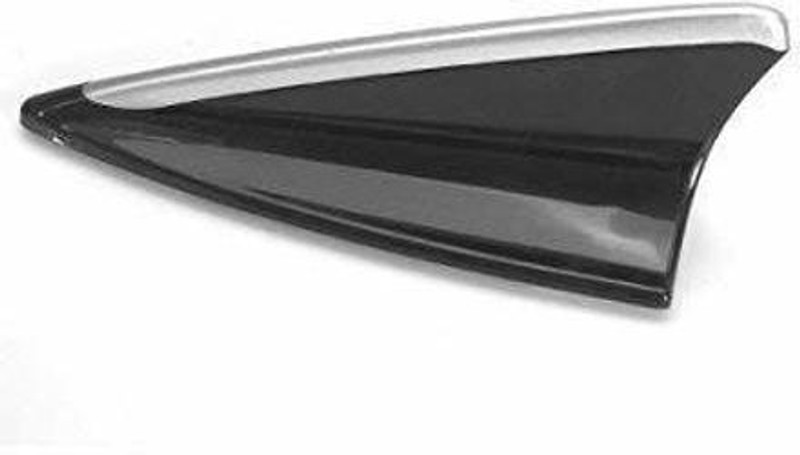 JAINFAM (3R-116) Cool Exterior Decorative Shark Fin Style Anti-Static Dummy Antenna(Black) Hidden Vehicle Antenna