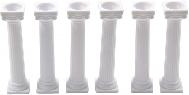 noble foods 20 cm Cake Dowel(Pack of 8)