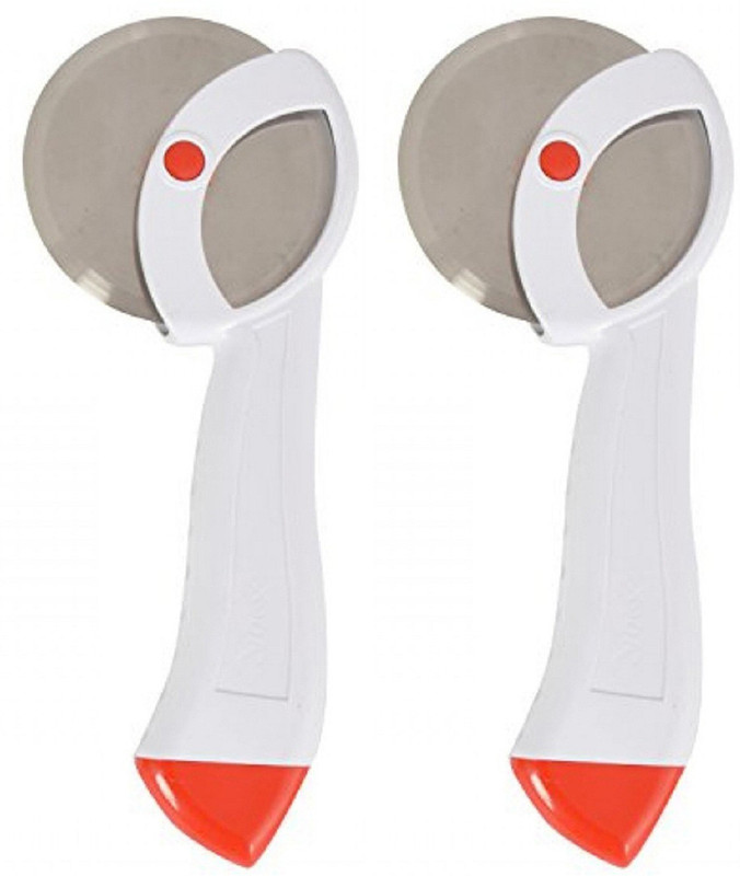 KUBER INDUSTRIES Sandwich/Burger/Slicer/Multipurpose set of 1 Pcs (Code-PZ08) Wheel Pizza Cutter(Plastic)