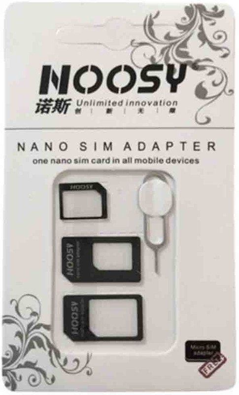 Generix Pack Of 2 Mini Micro Nano Noosy Sim Adapter(Plastic)