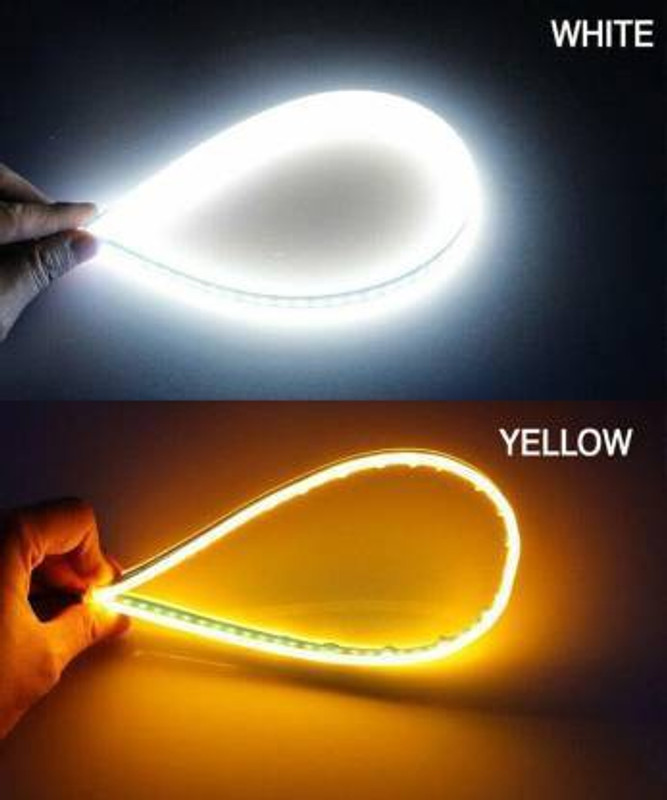 SONSOU wheel light Headlight, Interior Light, Mirror Light, Car Fancy Lights(White, Yellow)