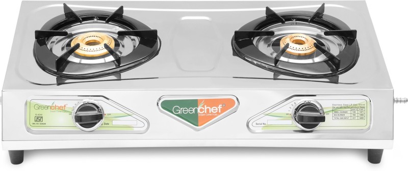 Greenchef Ruby Stainless Steel Manual Gas Stove