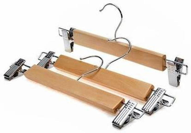 hange clothes For Pant Skirt Jeans Coat Shirt Scraf With 2 Metal Adjustable Non Slip Clips Grip Car Coat Hanger