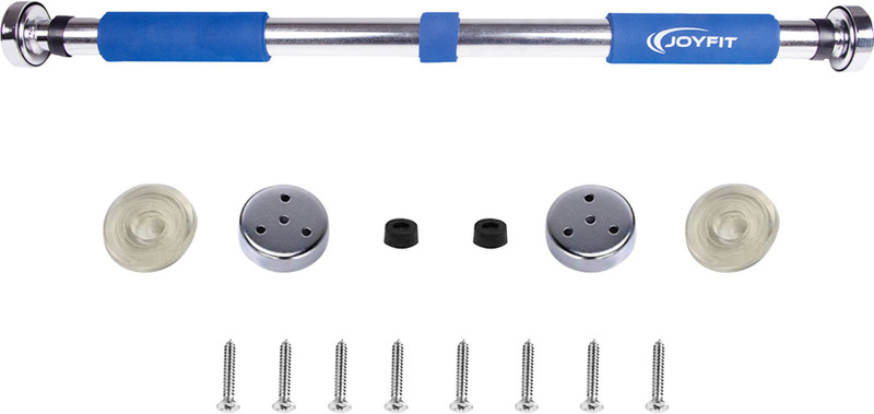 Joyfit Chin up Bar Door Way with Adjustable Size and 2 Sets of Screws for Fitness Pull-up Bar(Blue)