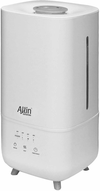 Allin Exporters Room 2027A Humidifier With Touch Screen For Cold And Cough, Easy Top Fill Ultrasonic Cool Mist Room for Baby Bedroom With Night Light, 3.5 L Humidifier