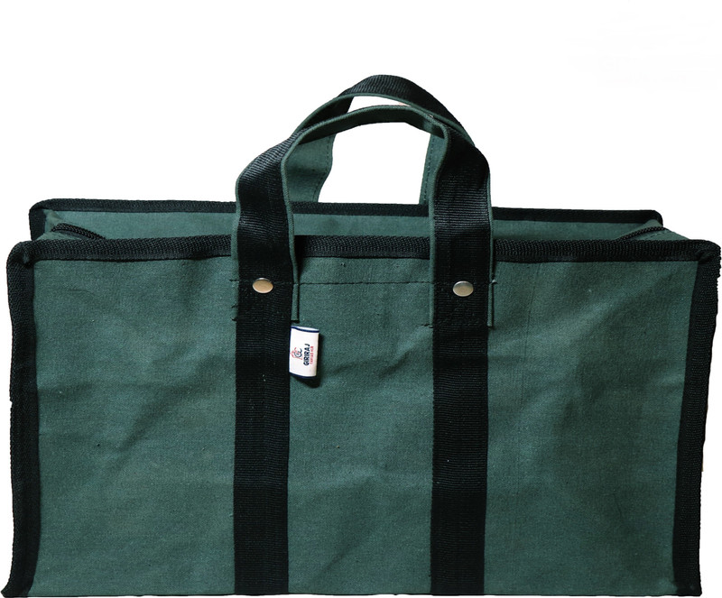 GIRIRAJ CANVAS HUB Royal 40 No. Grocery Bag(Green)
