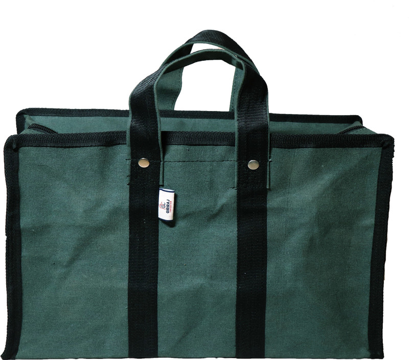 GIRIRAJ CANVAS HUB Royal 40 No. Grocery Bag(Green)