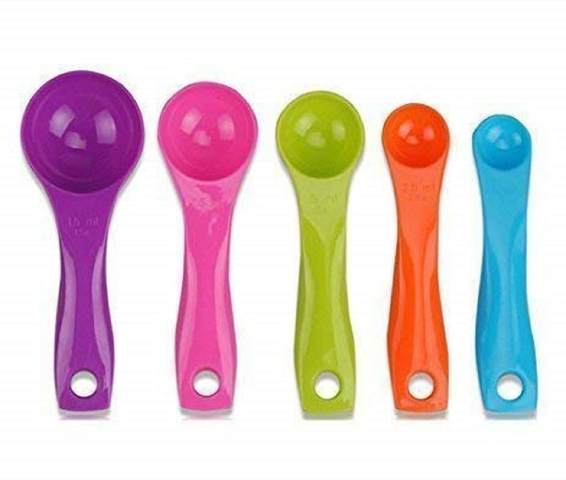 Way Beyond Set, 8 pcs Plastic Measuring Spoon Set(Pack of 8)