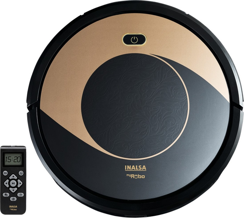 Inalsa MyRobo Robotic Floor Cleaner with 2 in 1 Mopping and Vacuum(Black)