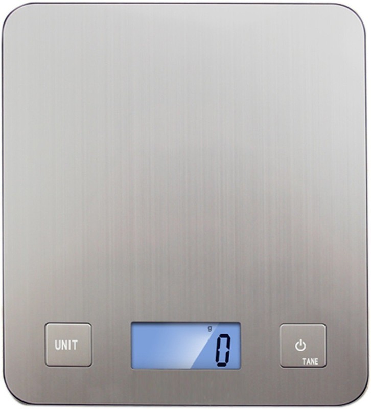 MEDITIVE Digital Kitchen Scale Weighing Scale(Silver)