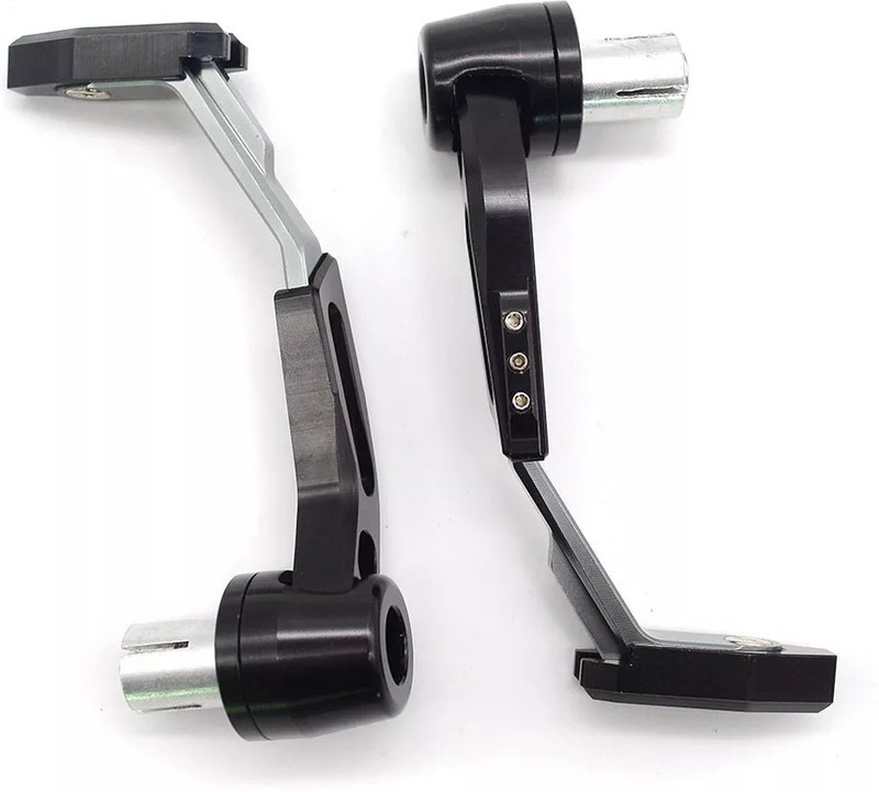 HI-TECH ACCESSORIES CNC METAL BRAKE CLUTCH LEVER PROTECTOR HAND GUARD HANDLE Bike Crash Guard(Universal For Bike)