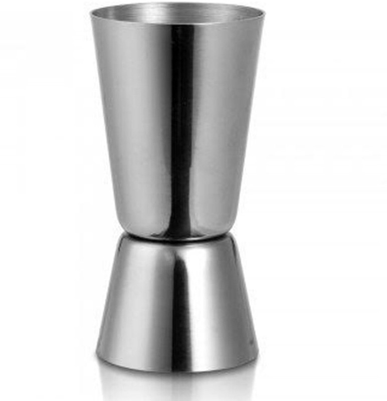 OC9 Double Sided Peg Measure 30 ml / 60 ml 2 - Piece Bar Set(Stainless Steel)