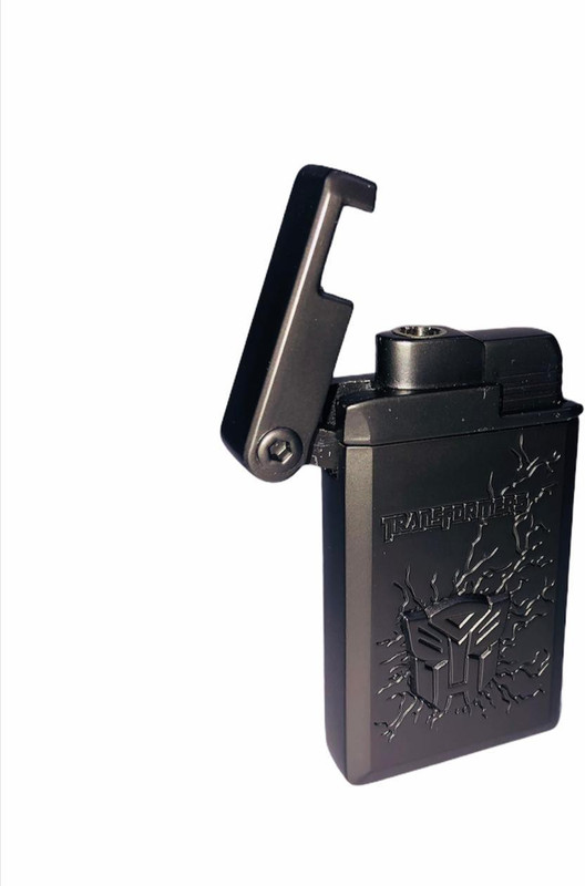 Kremlin Steel Gas Lighter(Black, Pack of 1)