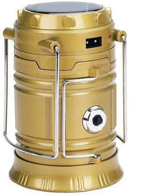 TEN LITE TL-5800T Gold Plastic Table Lantern(20 cm X 10 cm, Pack of 1)
