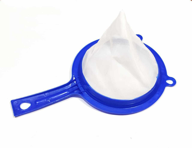 Creative Hub Plastic Multipurpose Milk/Water Strainer Sieve Milk/Tea chalni.Multicolor Very Big Size 35 cm and 14 inch Design May Vary Tea Strainer(Pack of 1)