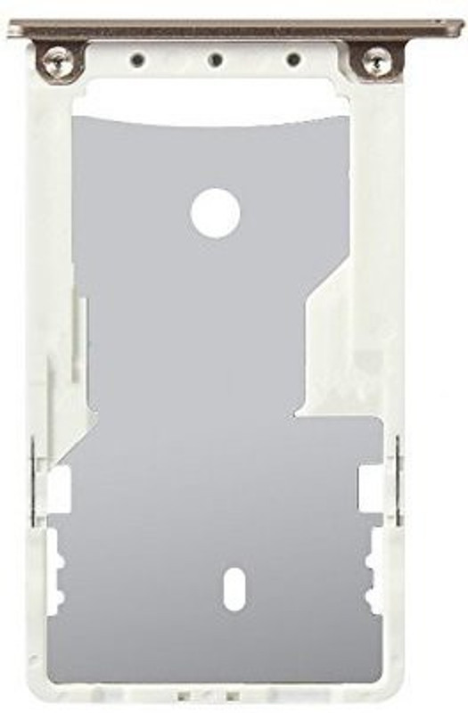 SAMTEK Original Sim tray Holder For ( Xiaomi Redmi 3s - Gold ) Sim Adapter(Steel, Plastic)