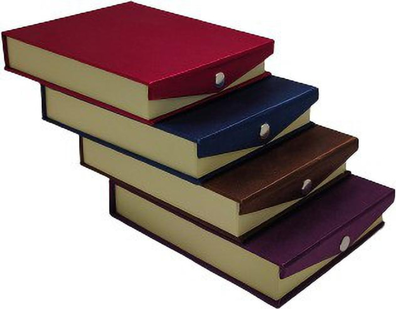 IDEAL FASHION Necklace Earring Half set jewellery vanity box Combo Pack of 4 Box ( Size Single Pices 7×6×2 ) Jewellery Storage Vanity Box(Violet, Red, Blue, Brown)