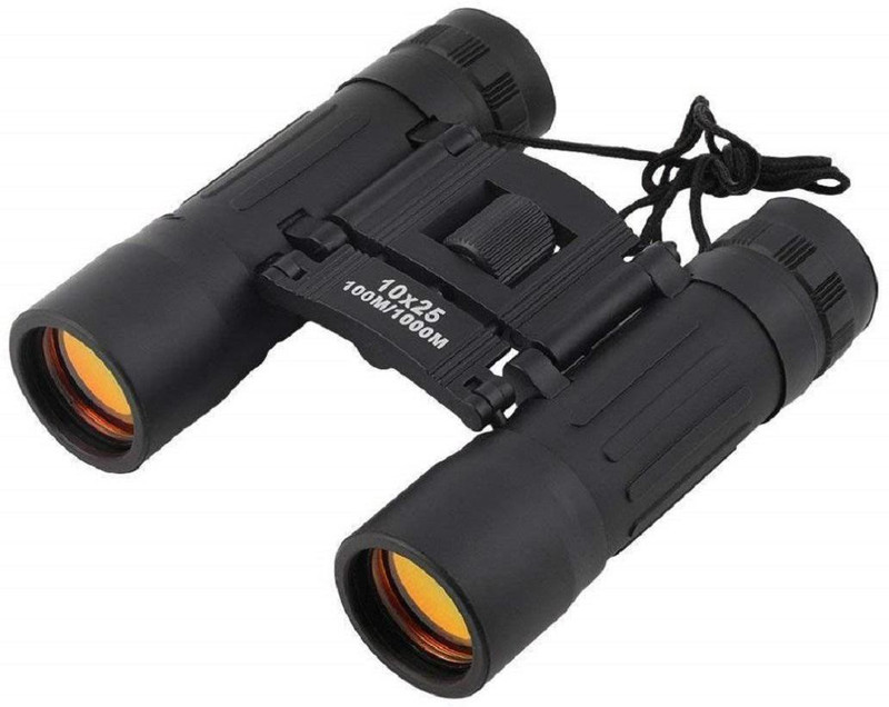 LINER BOUTIQUE Foldable With Strap & outdoor Binoculars Binoculars(21 mm , Black)
