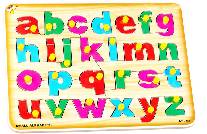 FUNTEEN English Small Letter ABC(Multicolor)