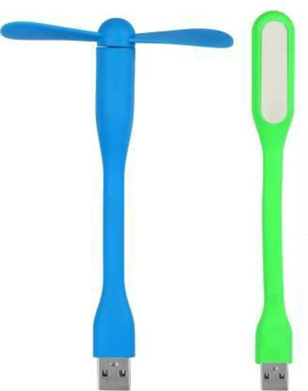 menaso unique Innovative Gadget for PC /Laptop/Power Bank/Adapter Portable and flexible USB Fan, Led Light Fan--0 USB Fan(Multicolor)