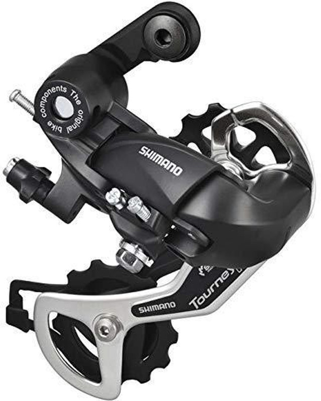 UDee Tourney rd-ty300 6/7 Speed Direct Mount Rear derailleur-Silver/Black Bicycle Brake Disk