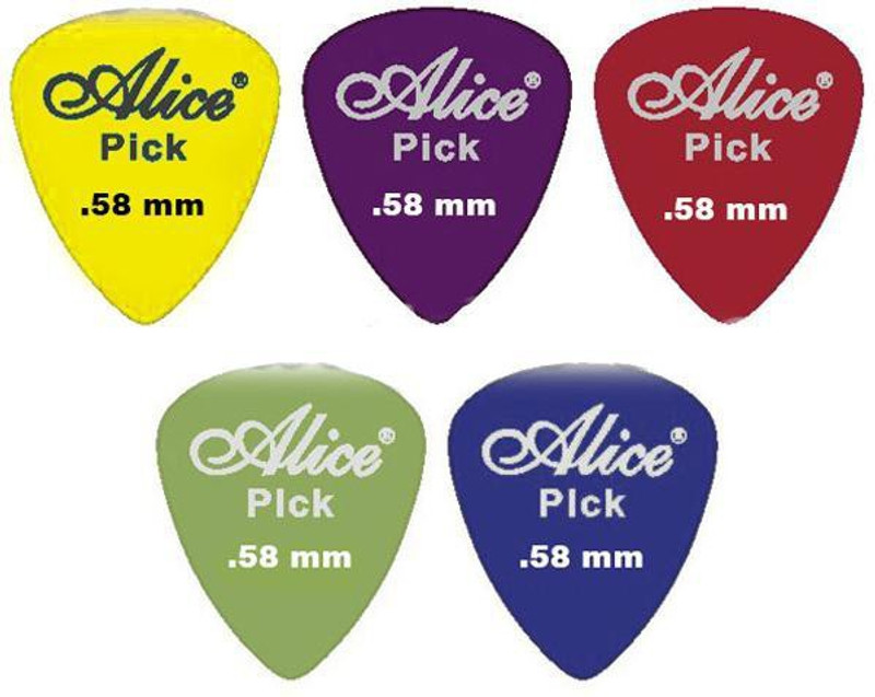Geek Lab Guitar Plectrums Pick Of .58mm Thickness. Guitar Pick(Pack of 5)