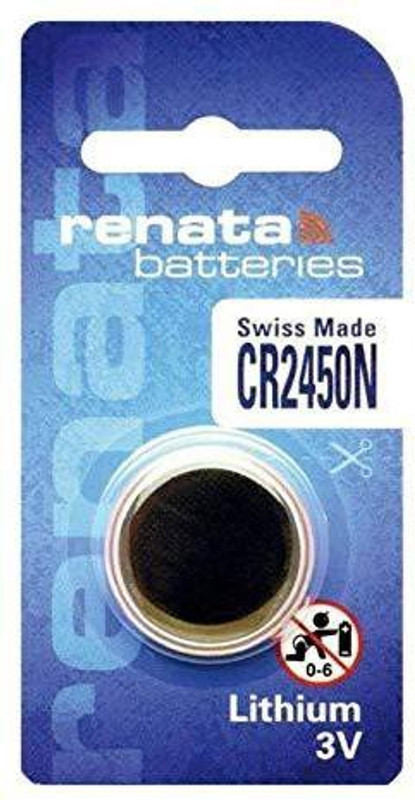 Renata CR2450N Lithium Button Coin Cell Swiss Made   Battery