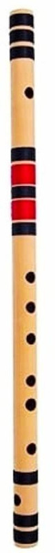 IBDA Bamboo Bansuri| C Natural Medium | for Professional / Beginner| 19 inch Basuri| Bamboo Flute(48 cm)