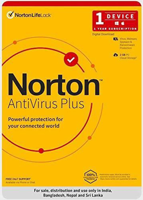 Norton Anti-virus 1 User 3 Years(CD/DVD)