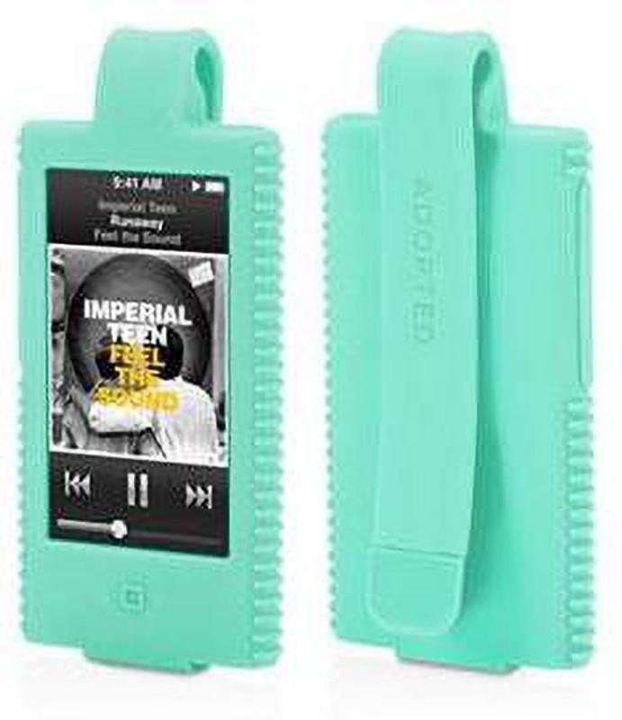 Damoko Pouch for iPod Nano 7(Green, Rubber)