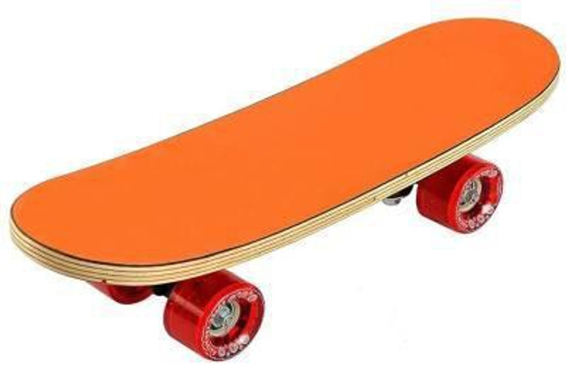 labh traders 17 inch x 5 inch Skateboard 5 inch x 17 inch Skateboard(Red, Pack of 1)