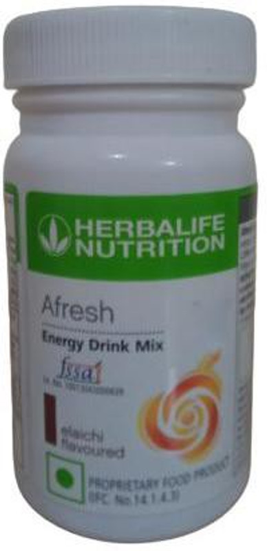 HERBALIFE Afresh Energy Drink - Elaichi Flavor For Fat Loss Sports Drink(50 g, Elaichi Flavored)