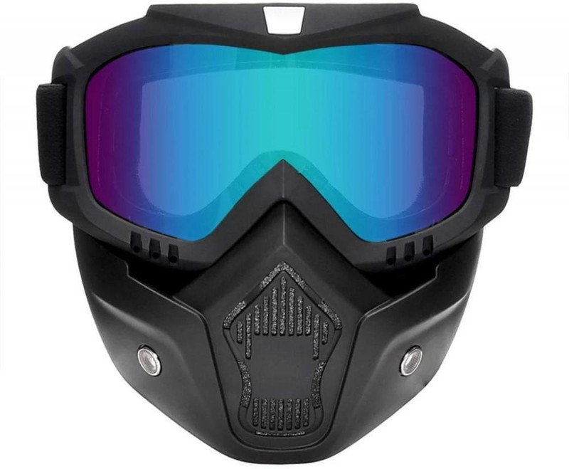 Protos India.Net Bike Bicycle Protective Windproof Helmet Goggles Dustproof Outdoor Sports Cycling Cycling Goggles(Black)