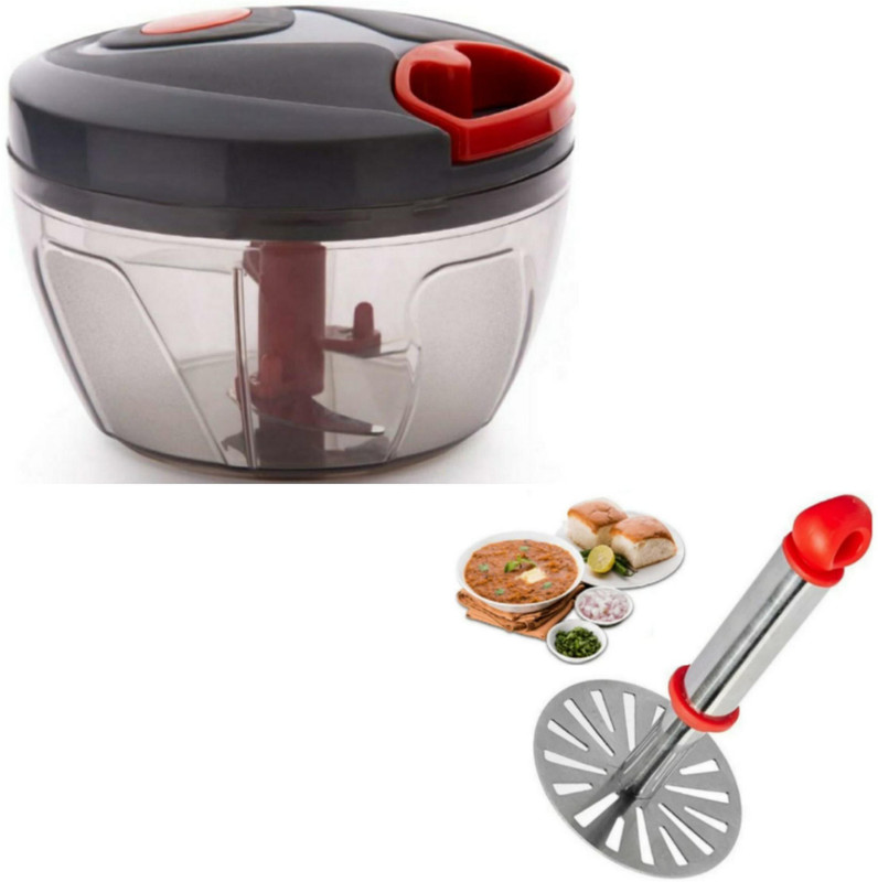 Samarpan Daily Use Kitchen Combo Kitchen Tool Set(Chopper, Masher)