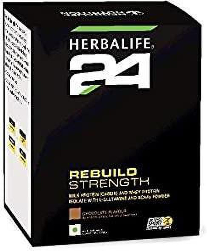 HERBALIFE H24 Rebuild Strength Casein Protein - Chocolate Flavor Post Workout Drink Casein Protein(500 g, Chocolate)