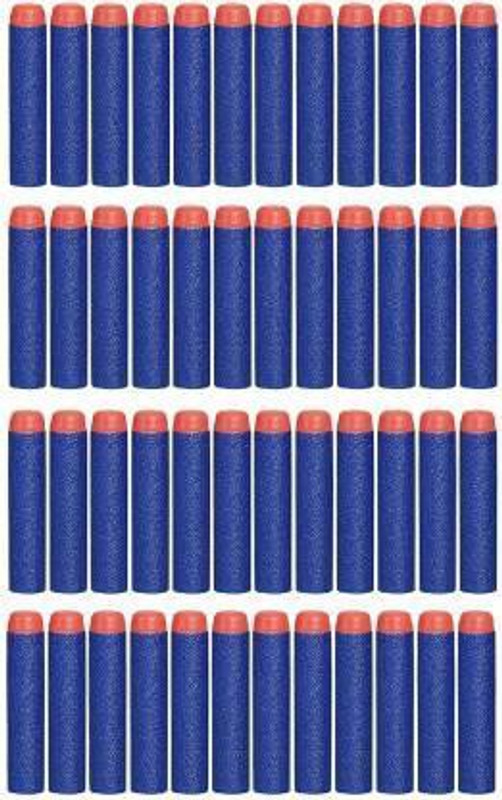 ZZ ZONEX Foam Dart Bullets for N-Strike Elite Guns Pack of 30 Darts & Plastic Bullets(Blue)