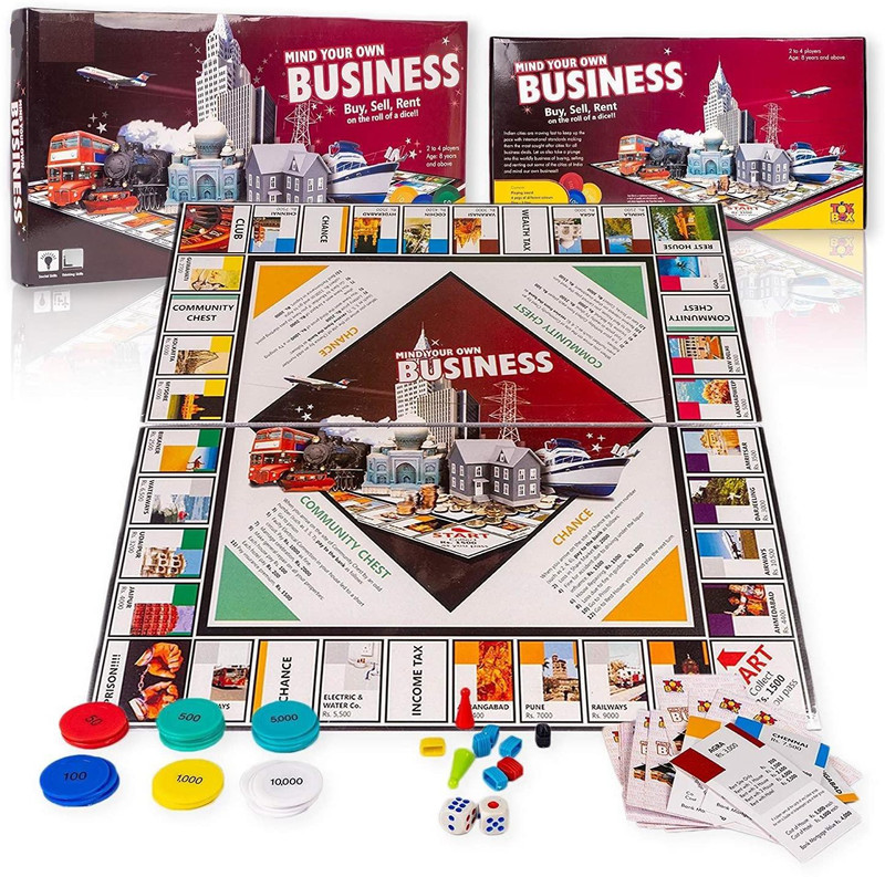 ARNIYAVALA Mind Your Own Business game Party & Fun Board Game