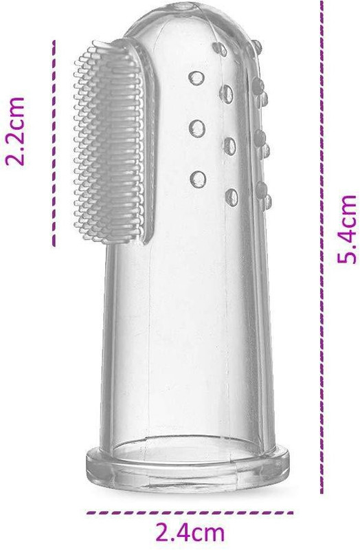 Promax Baby Finger/ Mouth Toothbrush with Case Set, Ultra Soft Toothbrush