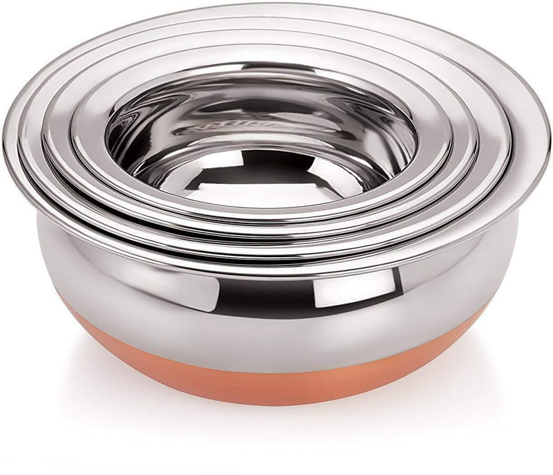 Shweet Handi 2.1 L, 1.6 L, 1.1 L, 0.8 L, 0.5 L(Stainless Steel, Non-stick, Induction Bottom)