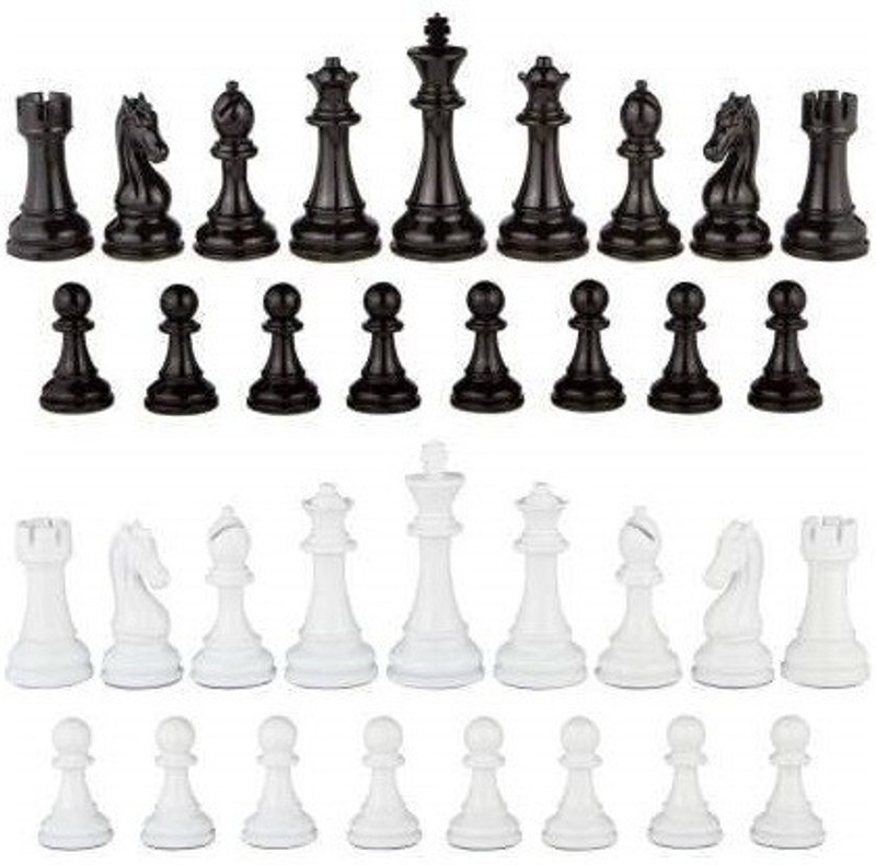 Spocco ™Plastic Chess Pawns King Size 3.5 AX 213 Board Game Accessories