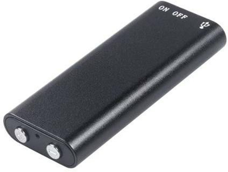 M & V Solutions Slimmest Voice Recorder with Battery Backup of 560 Minutes on Single Charge of 90 Minutes with Internal Memory can Stores upto 99 Hours 8 GB Voice Recorder(0 inch Display)