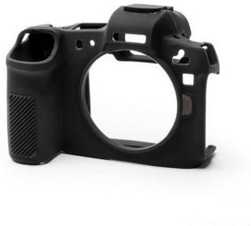 Lamkoti Camera silicone body protective camera case compatible with canon EOS(R)  Camera Bag(Black)